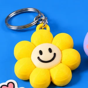 Happy Flower Keychain — Demo